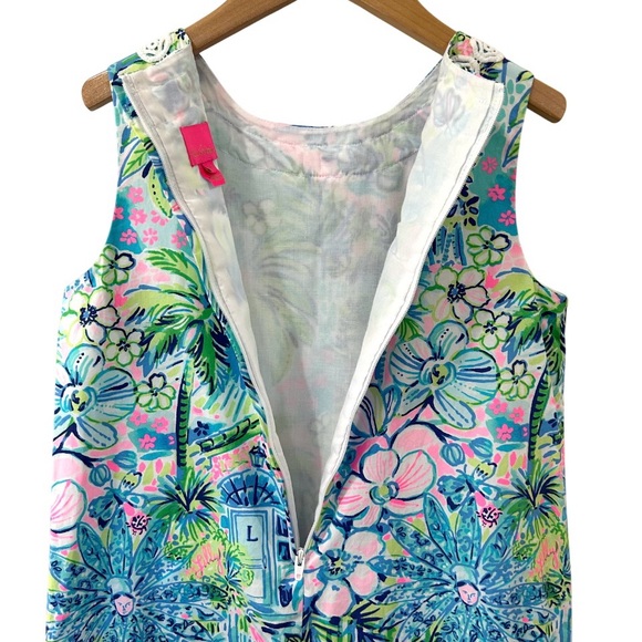 Lilly Pulitzer girls Little Lilly Classic Maxi dress 10 Lilly’s House print - Picture 10 of 12